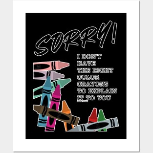 Sorry… Posters and Art